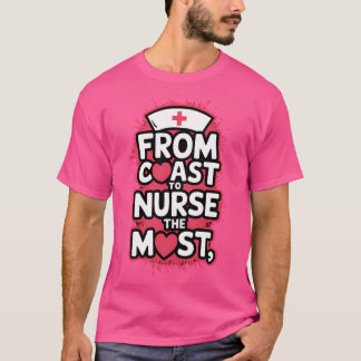 Camiseta Enfermeira Médica Em Viagem Por Tn Para Enfermagem