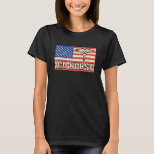 Camiseta Enfermeira Médica Emergência Americana Funny