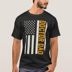 Camiseta Enfermeira Médica Patriótica Enfermeira Doutor Pai