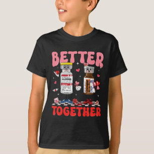 Camiseta Enfermeira Melhor Juntos no Dia dos Namorados Arco