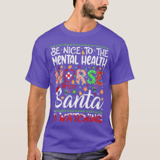 Camiseta Enfermeira Mental É Bom Enfermeirar Papais noeis F