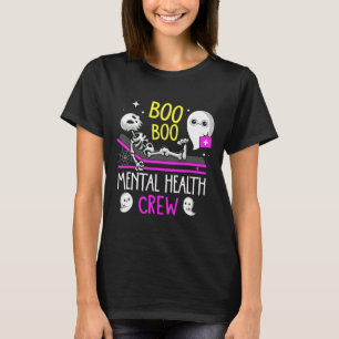 Camiseta Enfermeira Mental Enfermeira Psych Boo Crew Enferm