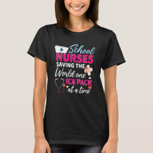 Camiseta Enfermeira Motivacional Que Salva O Mundo Rn Cna