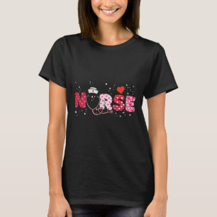 Camiseta Enfermeira Namorados Escrupula Superior Mulheres S