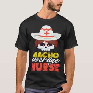Camiseta Enfermeira Não Média Cinco De Mayo Festa Mexicana 