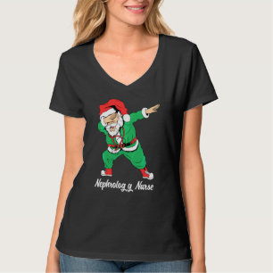Camiseta Enfermeira Nefrologia Enfermeira Nur, Papais noeis
