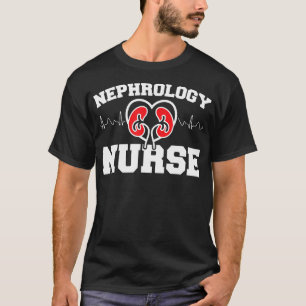 Camiseta Enfermeira Nefrologia Falência Renal Crônica Douto
