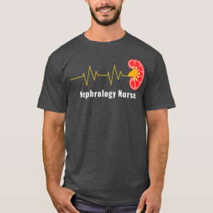 Camiseta Enfermeira Nefrologia Presente Rins Pulsação