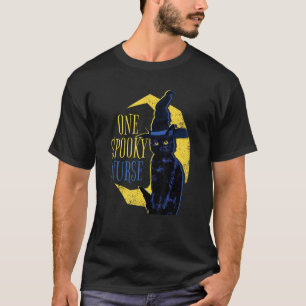 Camiseta Enfermeira Negra de Bruxa Um Enfermeiro Negra