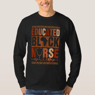 Camiseta Enfermeira Negra Enfermeira Melanina Enfermeira Ne