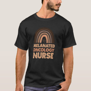 Camiseta Enfermeira Negra Enfermeira Oncologista Melanizada