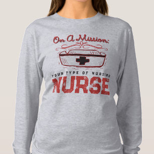 Camiseta Enfermeira Neonatal Estudante de Enfermagem de Far