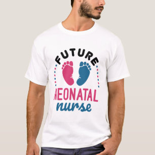 Camiseta Enfermeira Neonatal Preemie NICU Enfermagem Futura