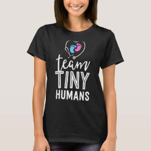 Camiseta Enfermeira Nicu Equipe de Enfermeiros Pequenos Hum