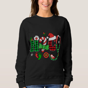 Camiseta Enfermeira NICU Natal Stethoscope Santa Hat Buffal