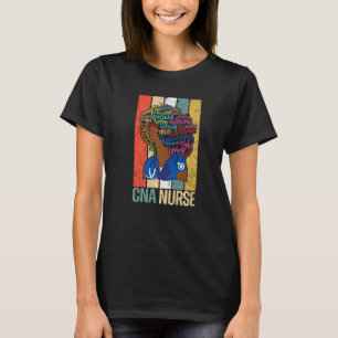 Camiseta Enfermeira Nna Negra Para Melanina Nu Afro-America