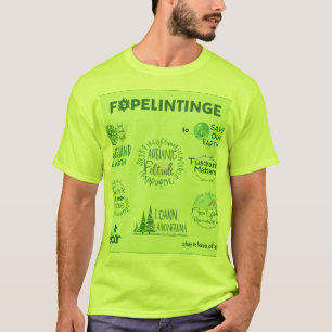 Camiseta Enfermeira nosso planeta: um apelo à proteção da n