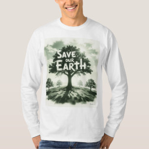 Camiseta "Enfermeira nosso planeta: um chamado para protege