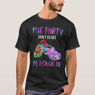 Camiseta Enfermeira O P Y Não Fica Até Eu Croc Na Assistênc