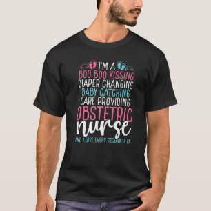 Camiseta Enfermeira Obstétrica Essenciais Acessos de Enferm