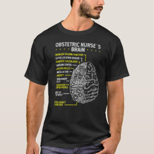 Camiseta Enfermeira Obstetrícia Parteira do Cérebro Doula M