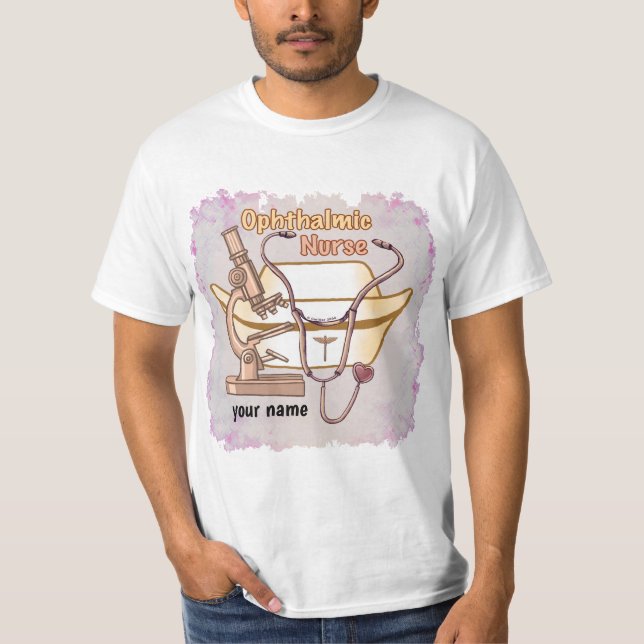 Camiseta Enfermeira Oftálmica legal (Frente)