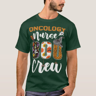 Camiseta Enfermeira Oncologia Boo Crew Cute 2610