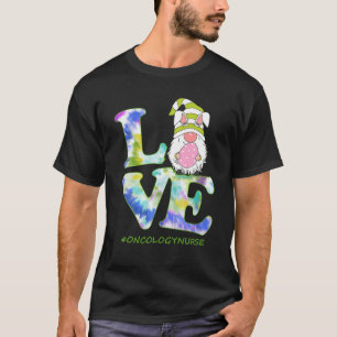 Camiseta Enfermeira Oncologia Enfermeira Tie Dye Happy East
