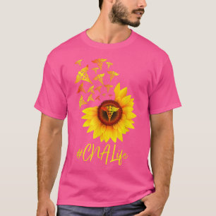 Camiseta Enfermeira Orgulhosa CNA Enfermeira Colorida de Gi