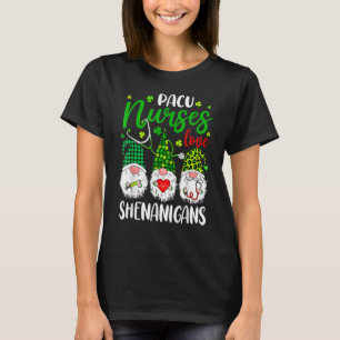 Camiseta Enfermeira Pacu Amor Shenanigans Gnomos Enfermeira