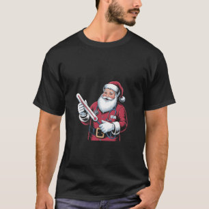 Camiseta Enfermeira Papai Noel Natal Cuidador de Saúde