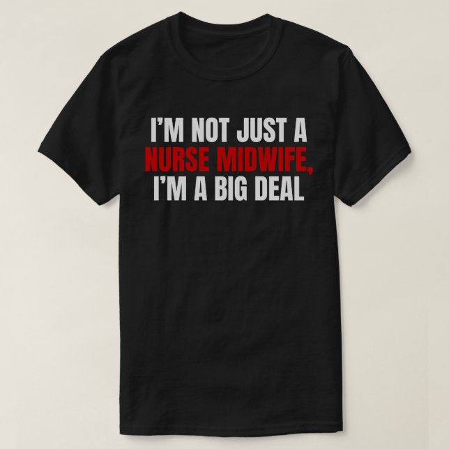 Camiseta Enfermeira Parteira (Frente do Design)