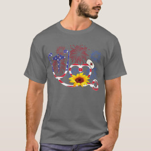 Camiseta Enfermeira Patriótica Enfermeira Funerária 4 de ju