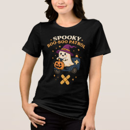 Camiseta Enfermeira Pediátrica do Boo-Boo Patrol Spooky