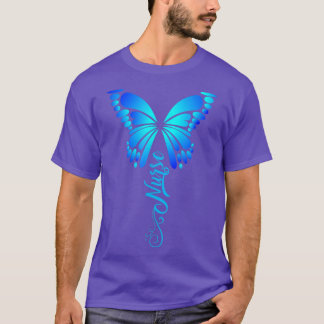Camiseta Enfermeira Pediátrica Enfermeira Borboleta Fleboto