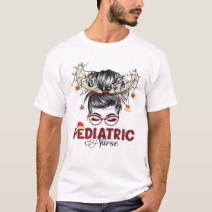 Camiseta Enfermeira Pediátrica Mensagem Enfermeira Engraç