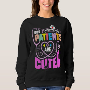Camiseta Enfermeira Pediátrica Os Nossos Doentes São Mais B