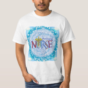 Camiseta Enfermeira Perinatal Motto Costumava Enfermeira T-