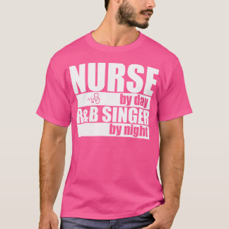 Camiseta Enfermeira Por Cantor De Rb Por Noite