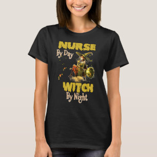 Camiseta Enfermeira por dia Bruxa de rainhas noturnas