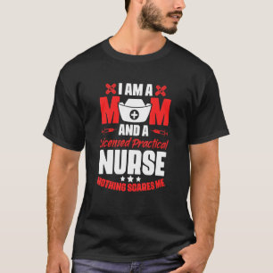 Camiseta Enfermeira Prática Licenciada Mãe Enfermagem Médic