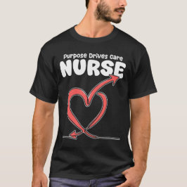 CAMISETA ENFERMEIRA - PROPÓSITO DIRIGE O CUIDADO