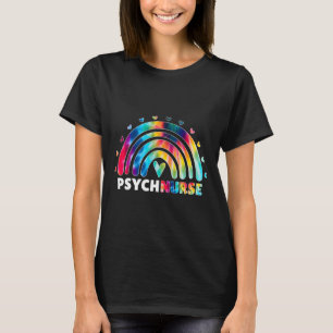 Camiseta Enfermeira Psych Tie Dye Enfermando Psiquiato de S