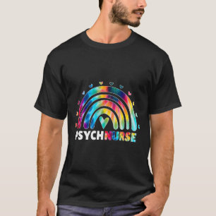 Camiseta Enfermeira Psych Tie Dye Enfermando Psiquiato de S