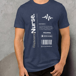 Camiseta Enfermeira Registrada – Humor de Trabalho Divertid