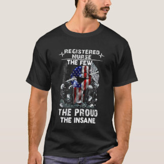 Camiseta Enfermeira Registrada, Os Poucos Os Orgulhosos Os
