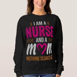 Camiseta Enfermeira Roupa sou enfermeira e mãe nada assusta