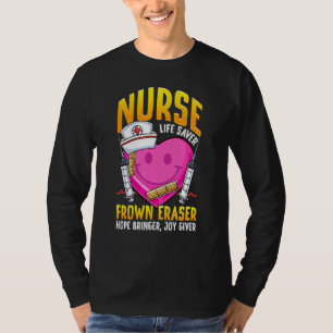 Camiseta Enfermeira Salvadora da Vida Apagador de Rugas Esc