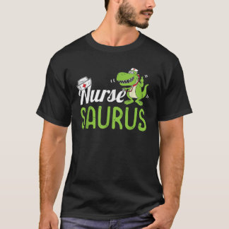 Camiseta Enfermeira Saurus Funny