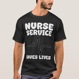 CAMISETA ENFERMEIRA - SERVIÇO SALVA VIDAS
